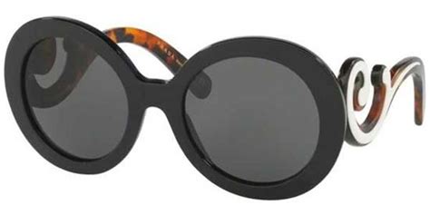 Prada PR 08TS MINIMAL BAROQUE 1AB1A1 Sunglasses in 